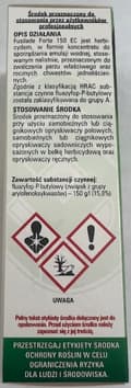 Miniatyrbillede 4 af 5: FUSILADE FORTE 150 EC herbicid til kvikgræs SPRAY Agrecol 50 ml