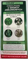 Miniatyrbillede 2 af 10: ORKAN 350 SL Herbicid totalherbicid til padderokke Agrecol 75 ml
