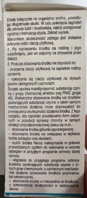 SUMIN REVUS 250 SC fungicid bekæmper kartoffelskimmel 50 ml