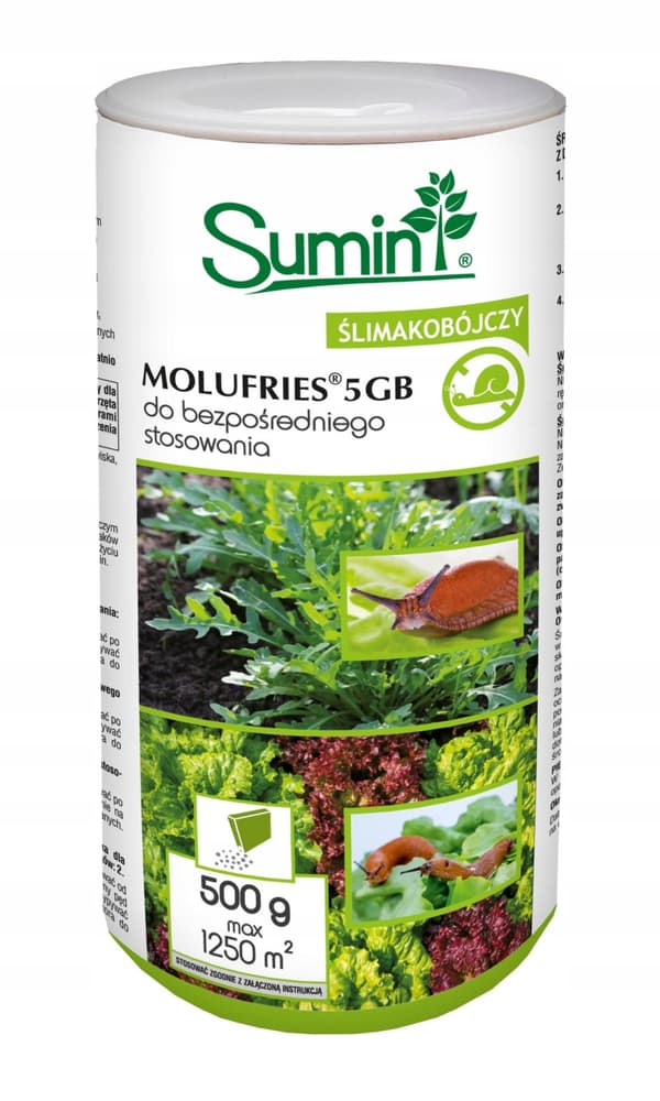 SNEGLEMIDDEL giftpræparat BLÅ GRANULAT Sumin MOLUFRIES 500g