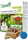 Miniatyrbillede 1 af 7: SNEGLEMIDDEL giftpræparat BLÅ GRANULAT Sumin MOLUFRIES 500g