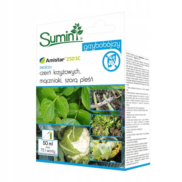 SUMIN AMISTAR 250 SC svampemiddel PULVER SKIMMELDOG GRÅSKIMMELDOG 5 ml