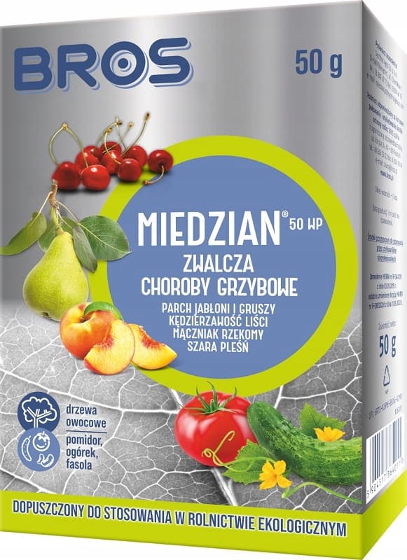 BROS MIDZIAN 50WP svampemiddel krøllerubber meldug 50 g
