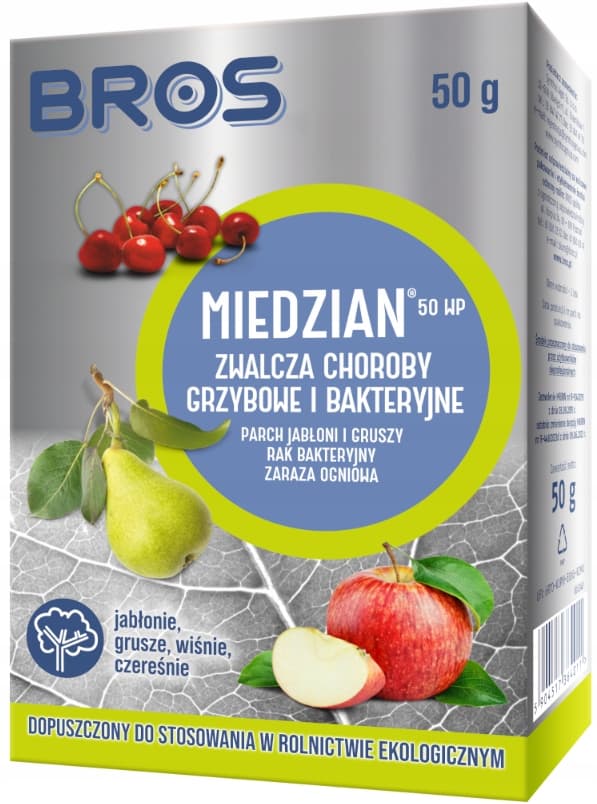 BROS MIDZIAN 50WP svampemiddel krøllerubber meldug 50 g