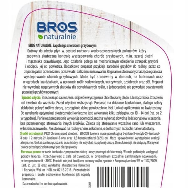 BROS EHKÄISEE LUONNOLLISESTI SIENITAUDEJA SIENIHOMETTA 750 ml