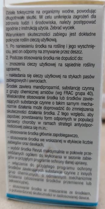 SUMIN REVUS 250 SC fungicid bekæmper kartoffelskimmel 3 ml