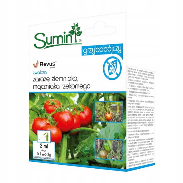 SUMIN REVUS 250 SC fungicid bekæmper kartoffelskimmel 3 ml