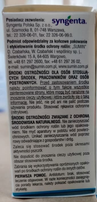 SUMIN REVUS 250 SC fungicid bekæmper kartoffelskimmel 3 ml