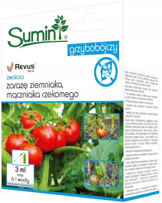 SUMIN REVUS 250 SC fungicid bekæmper kartoffelskimmel 3 ml