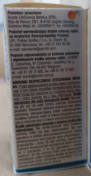 SUMIN PROPLANT 722 SL svampemiddelpulver mod skimmelsvamp 5 ml