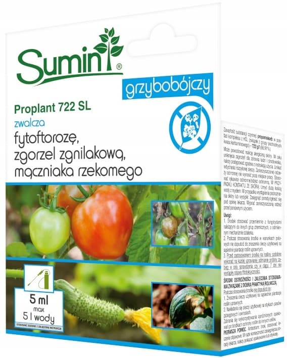 SUMIN PROPLANT 722 SL svampemiddelpulver mod skimmelsvamp 5 ml