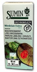 Miniatyrbillede 7 af 10: SUMIN MIEDZIAN EXTRA 350 SC svampemiddel ÆBLE PÆRE SKURV 60 ml