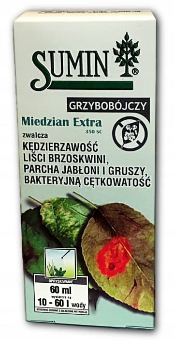 SUMIN MIEDZIAN EXTRA 350 SC svampemiddel ÆBLE PÆRE SKURV 60 ml