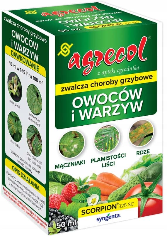SCORPION 325 SC svampespray til grøntsager og frugter Agrecol 50 ml