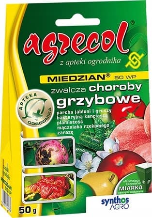 MIEDZIAN 50 WP sienitautien torjunta-aine OMENARUPI-PIKKURUIHKE Agrecol 10 g