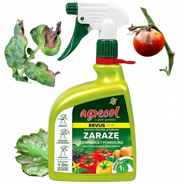 REVUS 250 SC sienitautien torjunta-aine TOMATO POTATO BLOOD Agrecol 1 L
