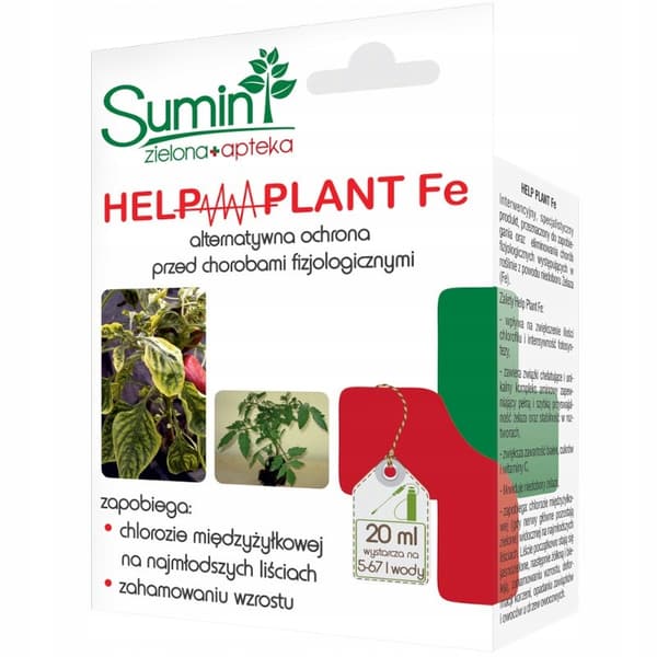 SUMIN Help Plant Fe ehkäisee raudanpuutossairauksia 20 ml