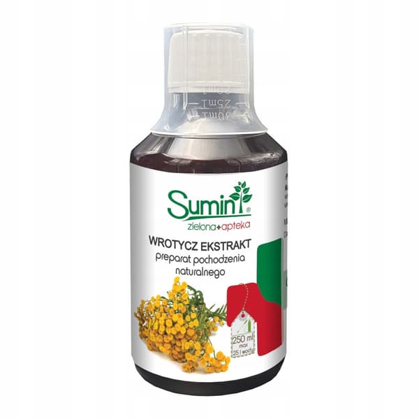 SUMIN Tansy-ekstrakt naturligt middel mod larver og hævelser 250 ml
