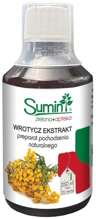 SUMIN Tansy-ekstrakt naturligt middel mod larver og hævelser 250 ml