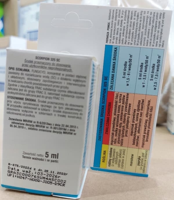 SUMIN SCORPION 325 SC svampemiddel mod alternaria-rust 5 ml