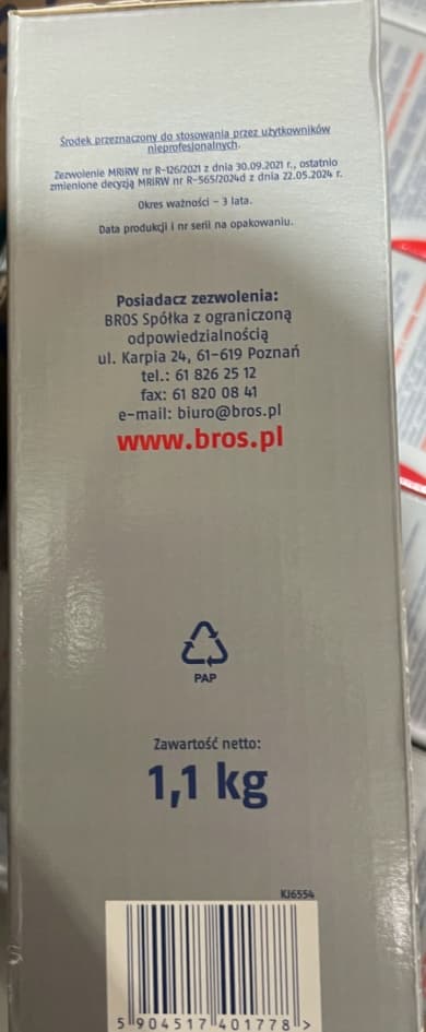 BROS SNACOL 3GB etanamyrkky STRONG 1,1 kg