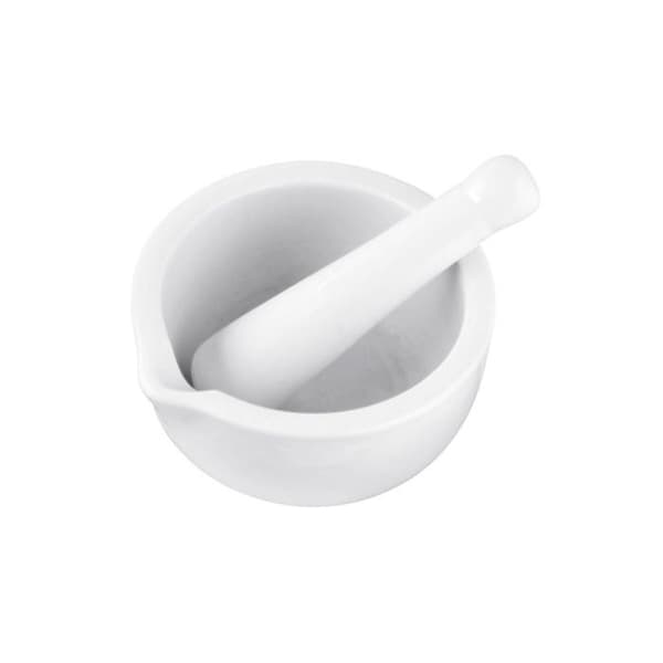 Pilon Mortier - Fackelmann - 45442 - Porslin - 12x6,5cm - 2 stycken