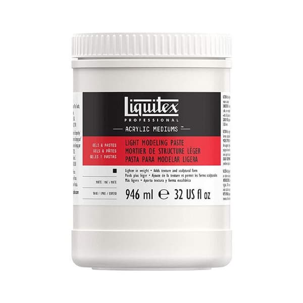 Tillsats mjuk murbruk - LIQUITEX - 946 mL - Konstnärlig struktur - Professionell kvalitet