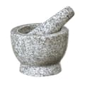 Miniatyrbild 1 av 4: Mortel och stöt - CILIO - Salomon 420197 - Vit granit - 9,5 cm - Hållbar och effektiv