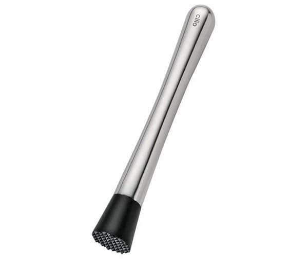 Mortel - stöt - manuell kvarn Cilio - KP0000200515 - cocktailstöt i rostfritt stål