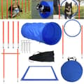 Miniatyrbild 1 av 4: XMTECH Dog Hinder Set Pet Agility Träningsutrustning Justerbara hinder