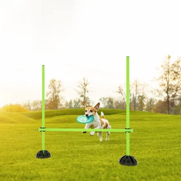 Jump Bar Set, Agility Training Bar Hinder Set, för friidrott, fotboll, basket