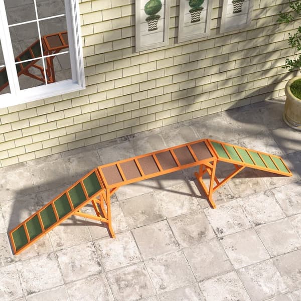 Hunde Agility Udstyr, 325x55x69 cm, Orange