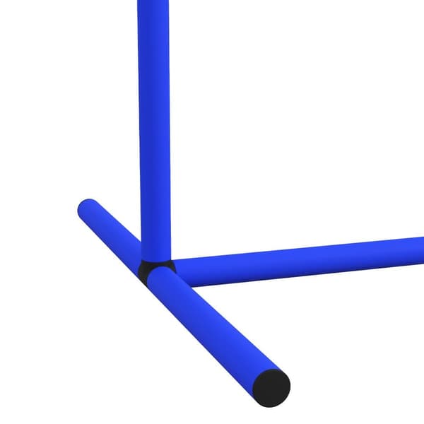 Agility Sæt til Hunde, 4-er, 88x64x95 cm, Hvid