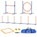 Miniatyrbillede 1 af 9: Dog Agility Sæt, Orange, Blå