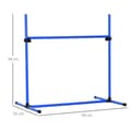 Miniatyrbillede 3 af 9: Dog Agility Sæt, 99x65x94 cm, Blå