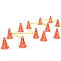 Miniatyrbillede 1 af 10: Rootz Agility Set Dogs - Dog Training Equipment - Canine Fitness Gear - Forbedrer koncentrationen - 80 cm x 22,5 cm x 30 cm
