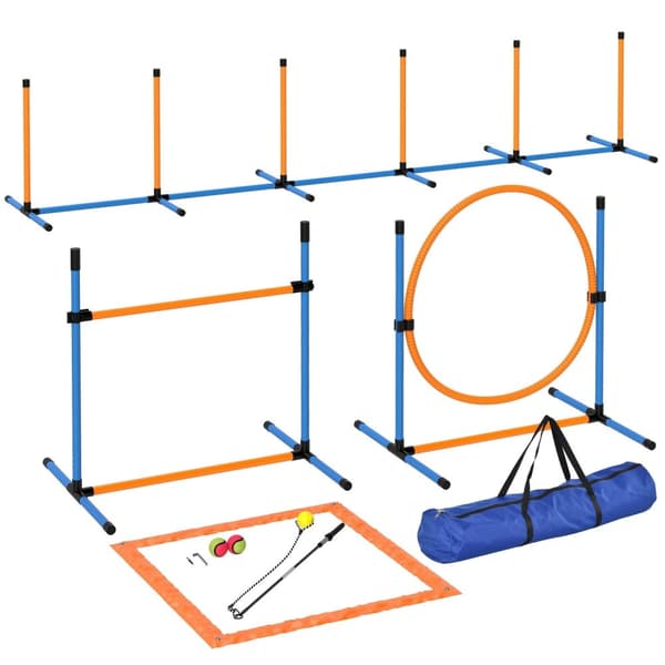 Rootz 7 -Darts Agility Equipment Set til hunde - Træningskurs