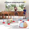 Miniatyrbillede 6 af 10: Rootz 4 -Dart Dog Agility Training Set - Dog træningsudstyr - Træningsudstyr - Justerbar bredde - Bærbart med bærepose - 100x19,5x95 cm