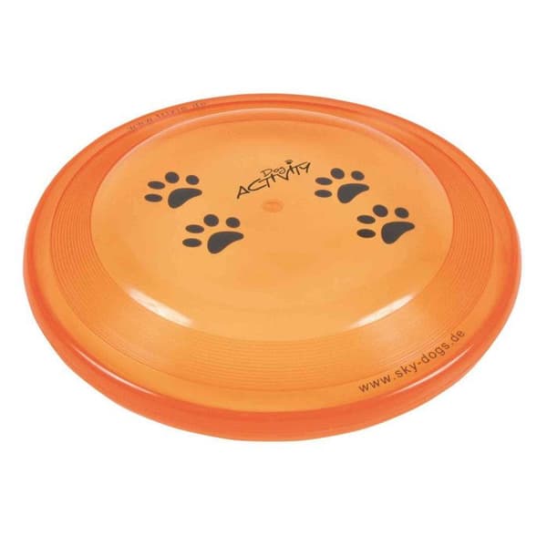 Leksak för hundar - Frisbee - Plast - Tävlingsgodkänd - För små hundar - Utomhus