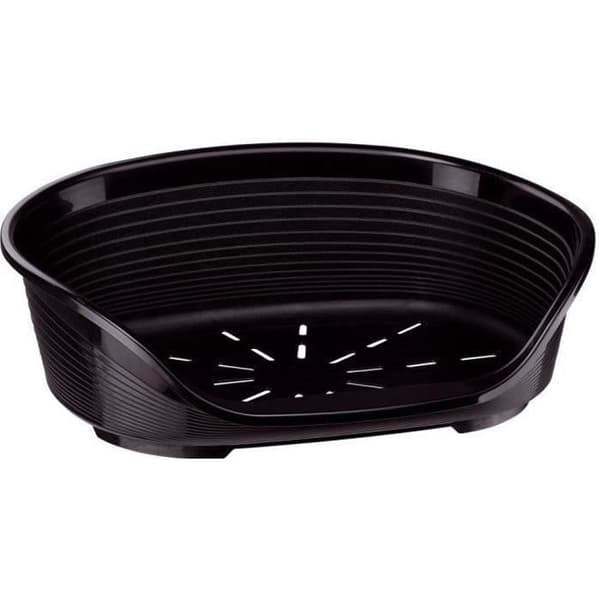 Siesta Deluxe plastkorg storlek 8 svart