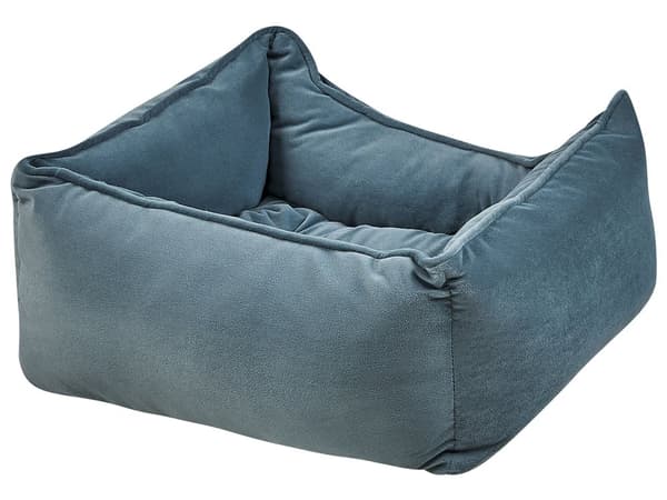 Koiran peti sininen 50 x 18 x 35 cm sametti polyesteri suorakulmio lemmikin peti