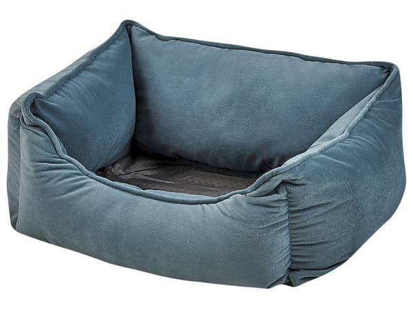 Koiran peti sininen 50 x 18 x 35 cm sametti polyesteri suorakulmio lemmikin peti