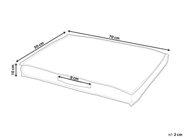 Lemmikin peti vihreä 70 x 10 x 50 cm keinopellava suorakulmio kahva konepestävä kissan koiran