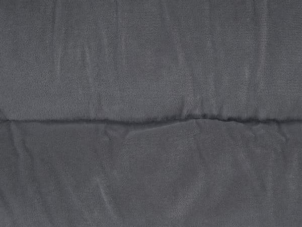 Hundeseng Grå Velour Polyester 60 x 45 cm Moderne Blød Hundepude med Frynser Design Hundemadras Seng til Hunde Dyreseng Tilbehør Slidstærkt