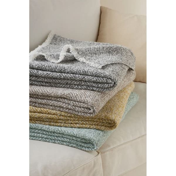 Alpaca &amp; Fiskbensull "Siena" 130 x 170 cm Toison d'or - Siena Lune Bleue - 130 x 170 cm