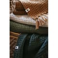 Miniatyrbild 6 av 6: Honeycomb fransfilt "Gabin" alla storlekar - Gabin Camel - 130 x 160 cm