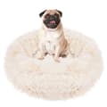 Miniatyrbild 1 av 4: Säng för hund och katt - SPRINGOS® - Beige - 90 cm - Mjuk stoppning - Tvättbar i 30°