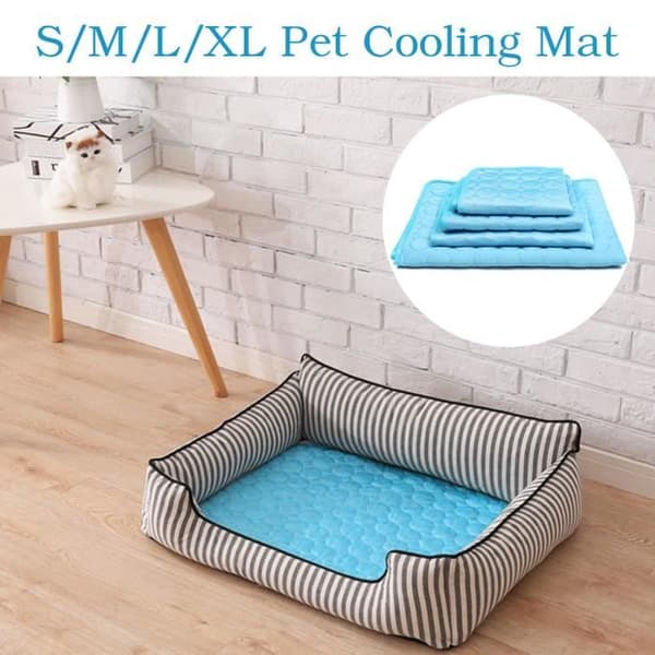 TEMPSA Bärbar Sommar Kylmatta Tyg Hund Katt Cool Comfort 50X40CM