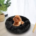 Miniatyrbild 1 av 4: Hund Katt Säng Rund Kattkorg Plysch Extra Mjuk Bekväm och söt Husdjursbo Djupsömn Pet