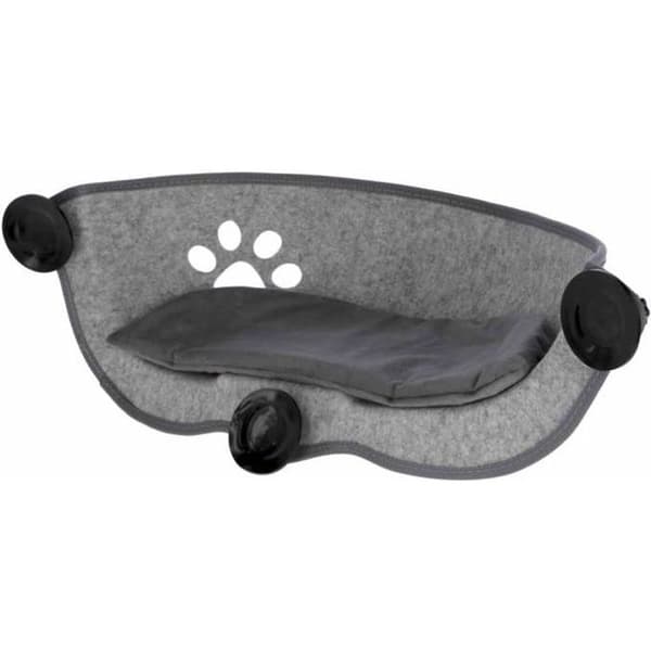 Kerbl Fönstersolstol för katt Filzino 70x26x26 cm Grå